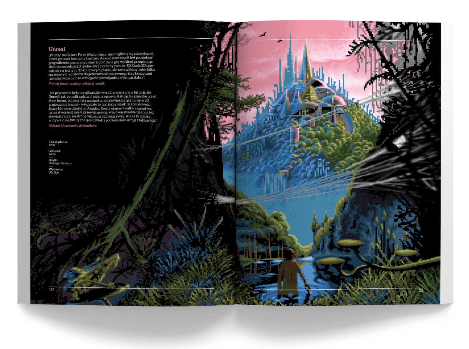 Rozkładówka książki Commodore Amiga: Nieoficjalne kompendium
