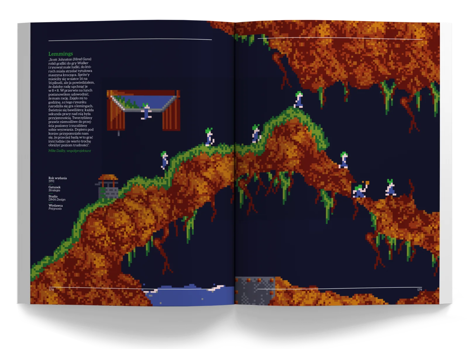 Rozkładówka książki Commodore Amiga: Nieoficjalne kompendium
