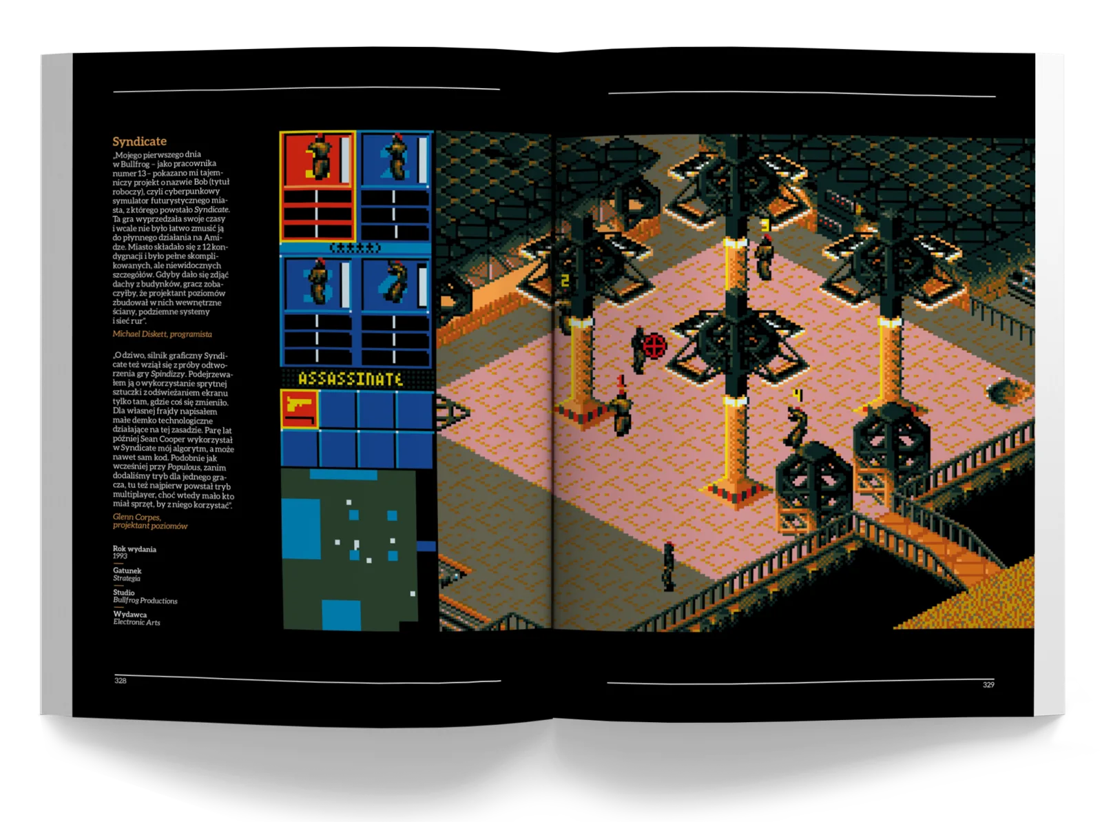 Rozkładówka książki Commodore Amiga: Nieoficjalne kompendium
