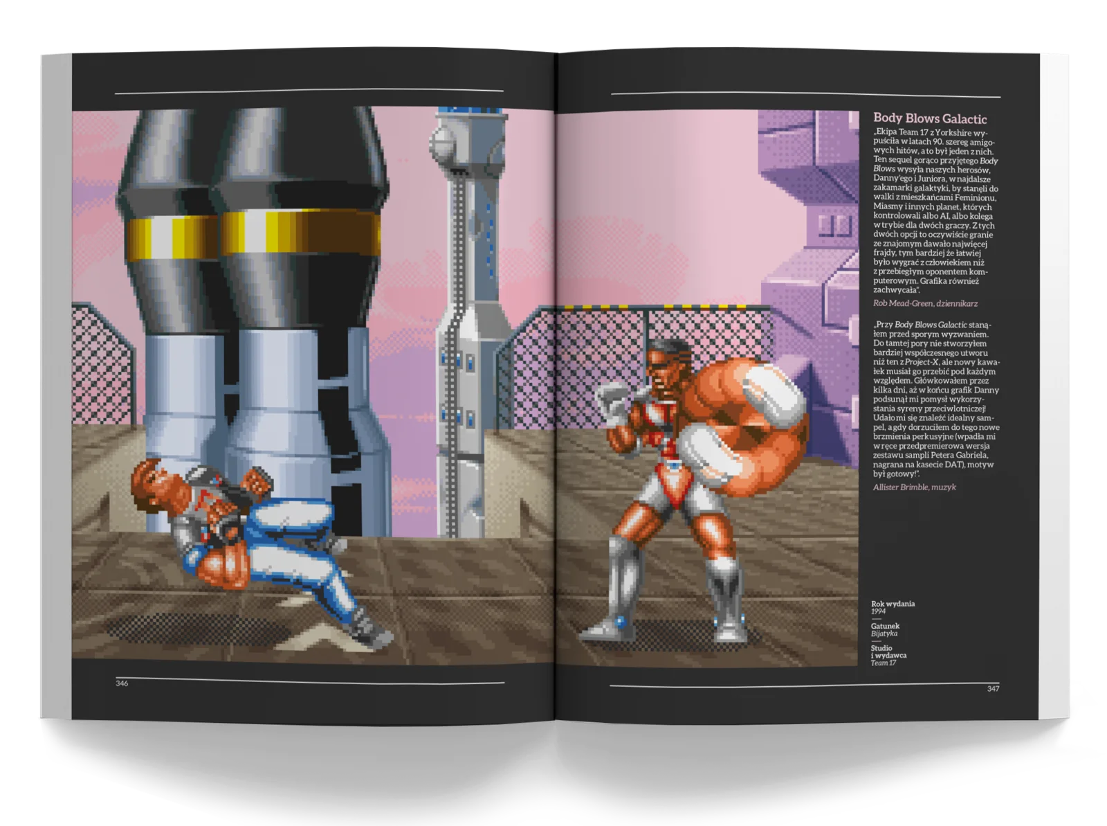Rozkładówka książki Commodore Amiga: Nieoficjalne kompendium