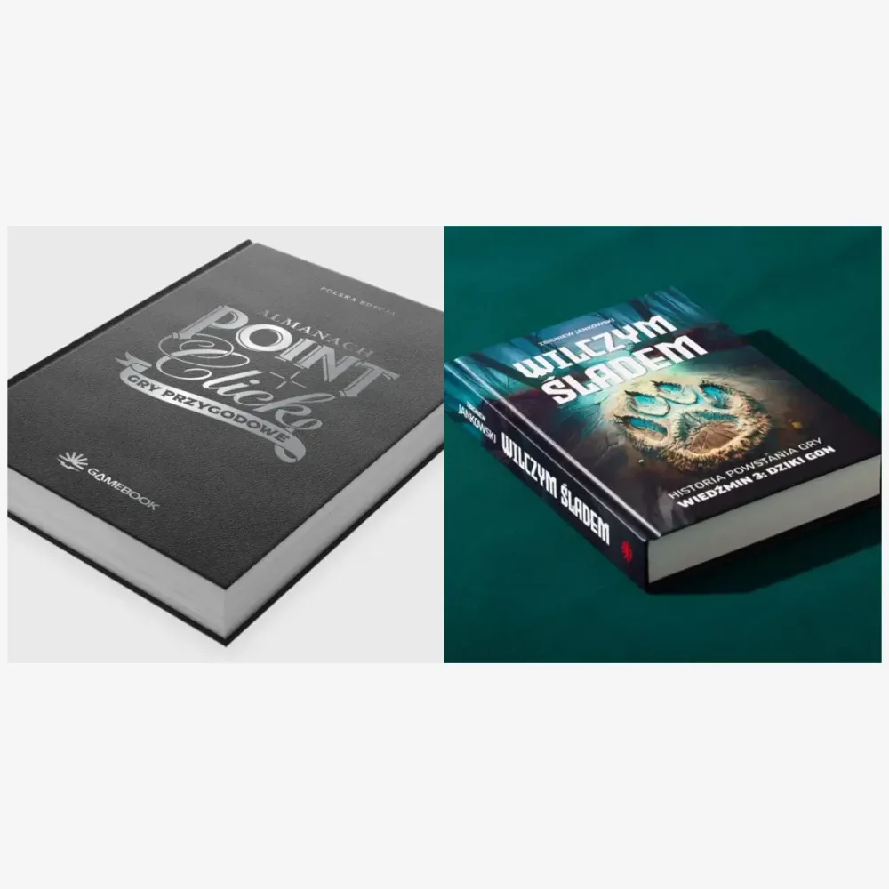 Almanach: Gry przygodowe Point and Click + Wilczym śladem. Historia powstania gry Wiedźmin 3: Dziki Gon