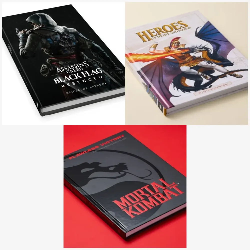 Assassin’s Creed Black Flag Resynced. Oficjalny artbook + Heroes of Might and Magic: 30 lat legendarnej serii