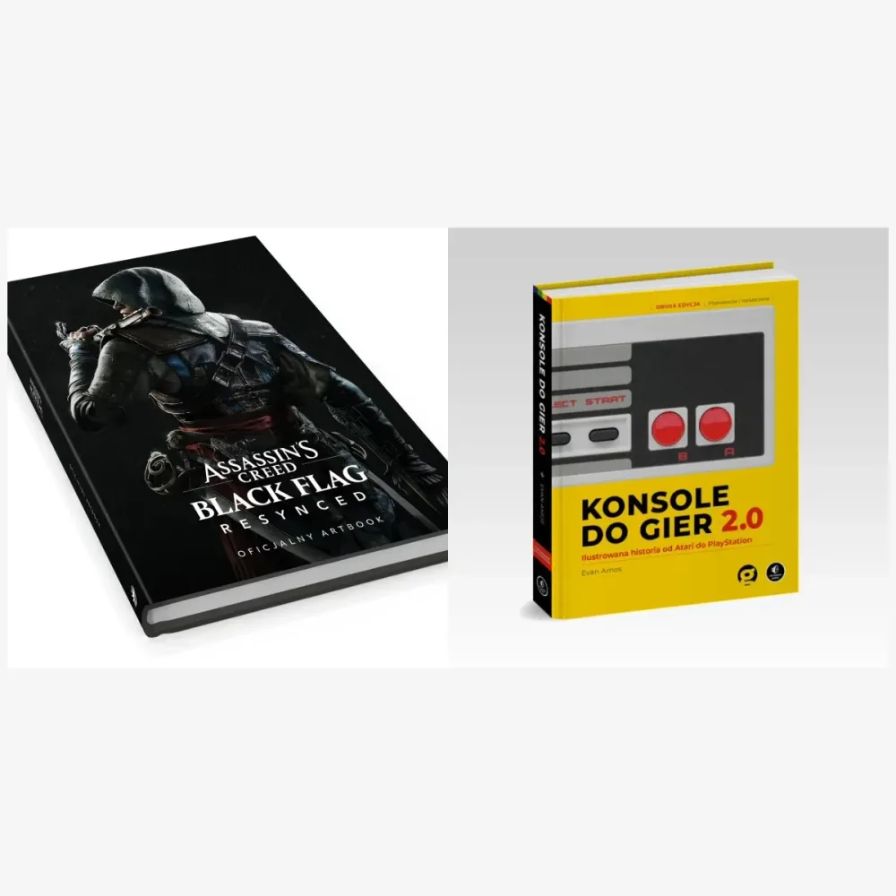 Assassin’s Creed Black Flag Resynced. Oficjalny artbook + Konsole do gier 2.0