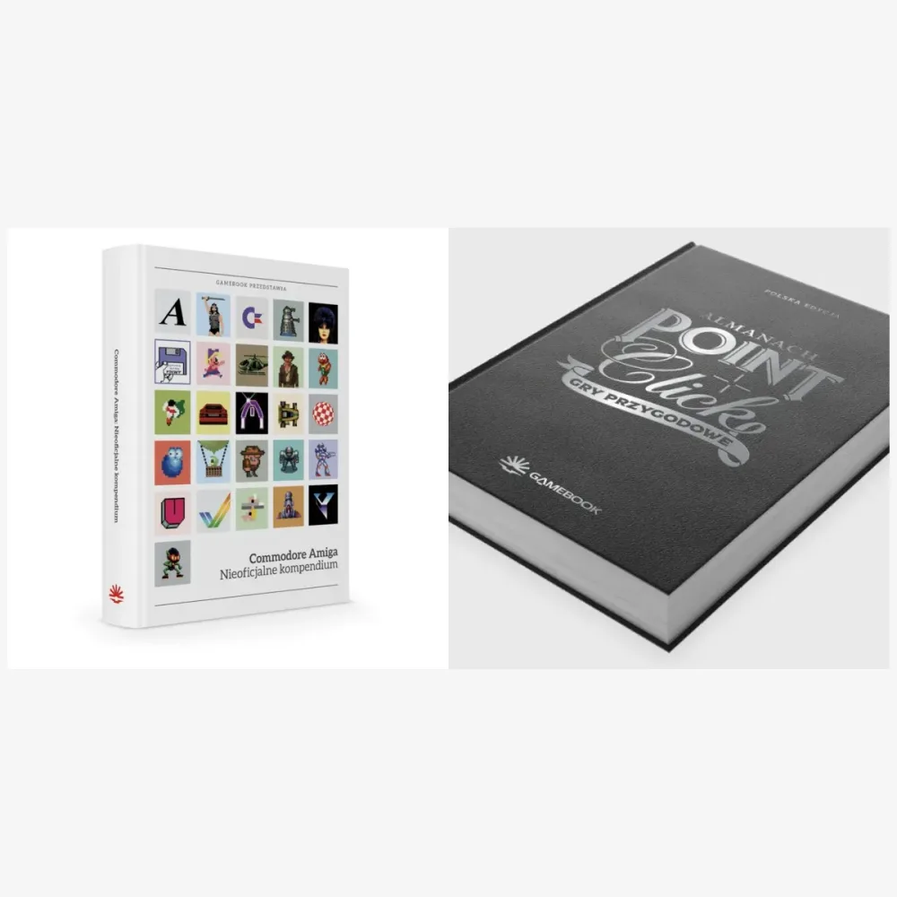 Commodore Amiga: Nieoficjalne kompendium [PRZEDSPRZEDAŻ] + Almanach: Gry przygodowe Point and Click