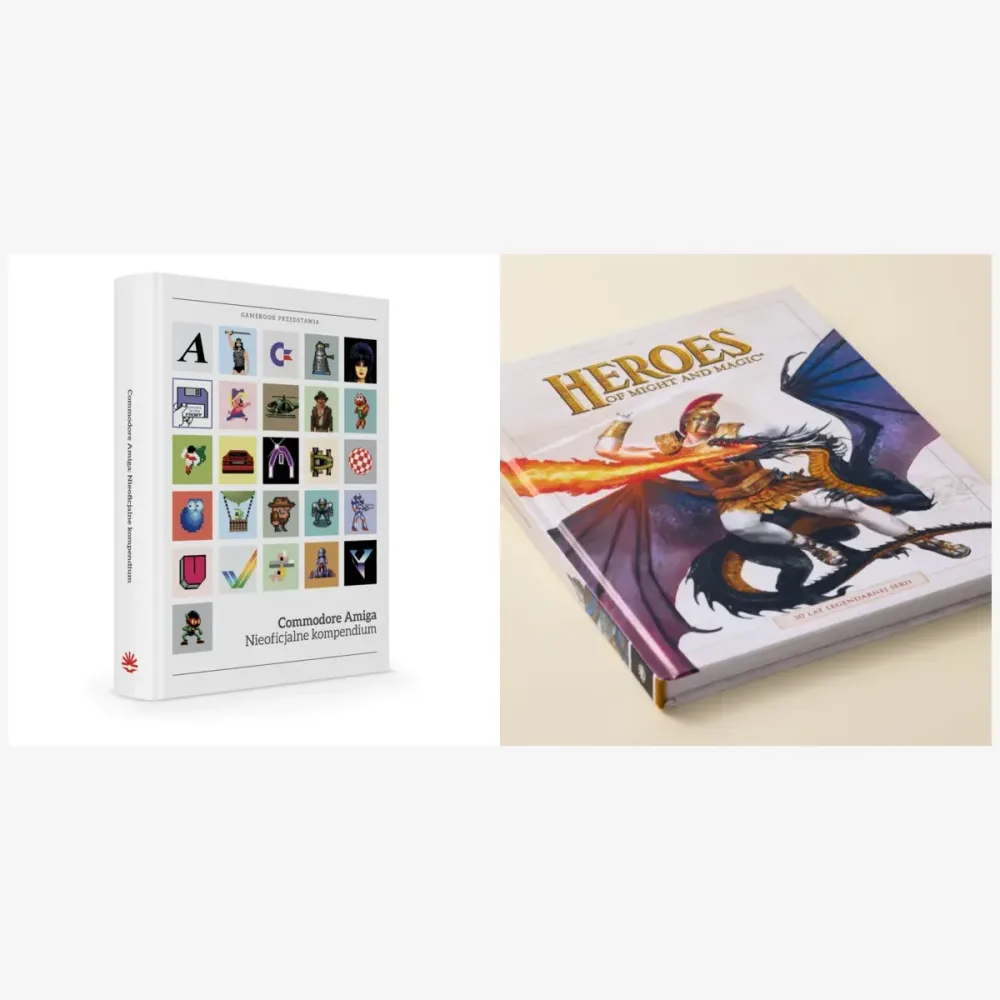Commodore Amiga: Nieoficjalne kompendium [PRZEDSPRZEDAŻ] + Heroes of Might and Magic: 30 lat legendarnej serii